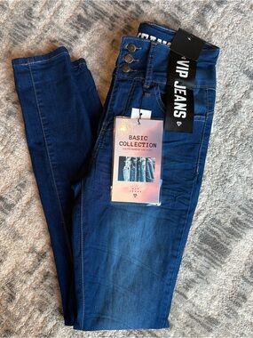 NWT VIP Women’s High-Rise Blue Skinny Jeans